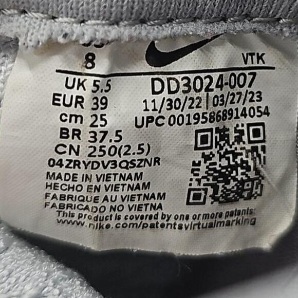 Nike React Infinity Run Flyknit 3 Platinum Mint Foam Womens 8 Running Shoes - Picture 7 of 8